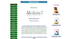 Desktop Screenshot of medizin7.com