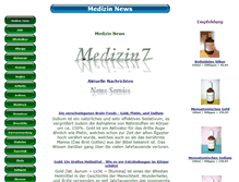 Tablet Screenshot of medizin7.com